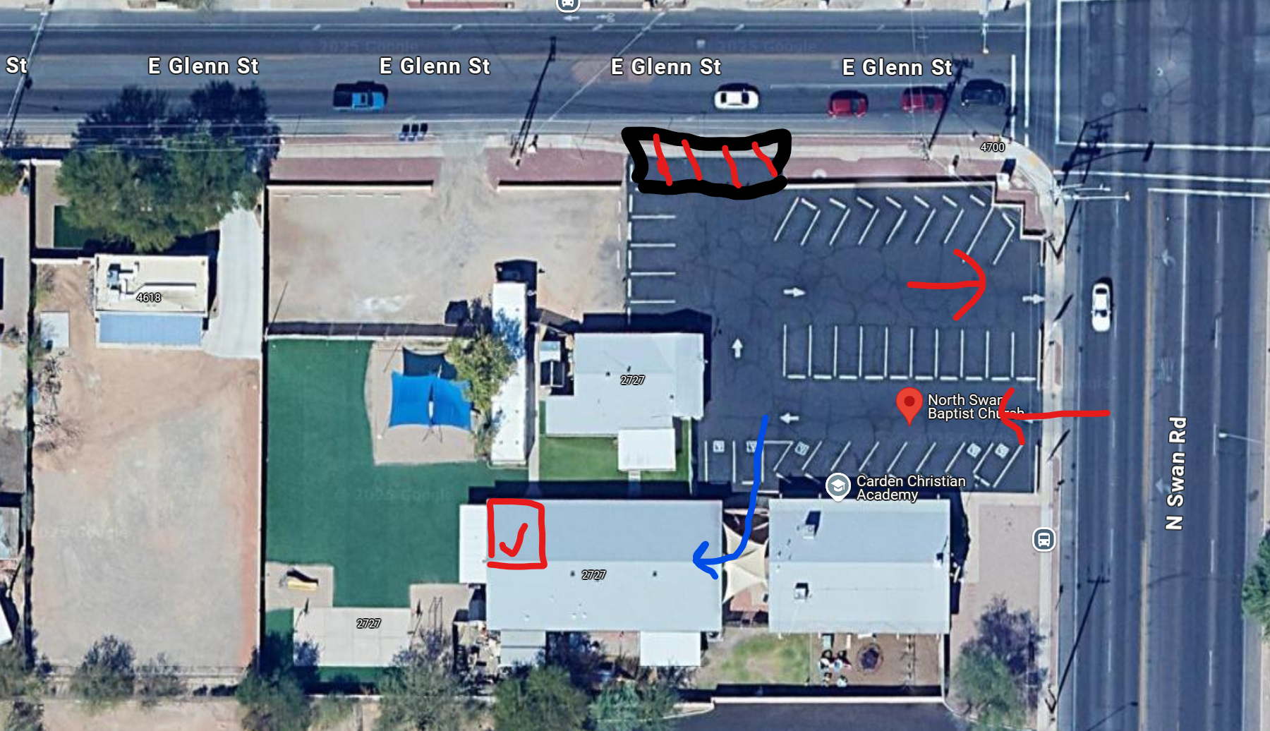 Swan Church Layout